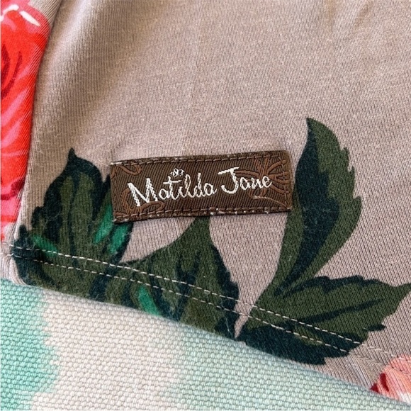 Matilda Jane Say I'm‎ A Dreamer Floral Print Long Sleeve Dress - Picture 5 of 9